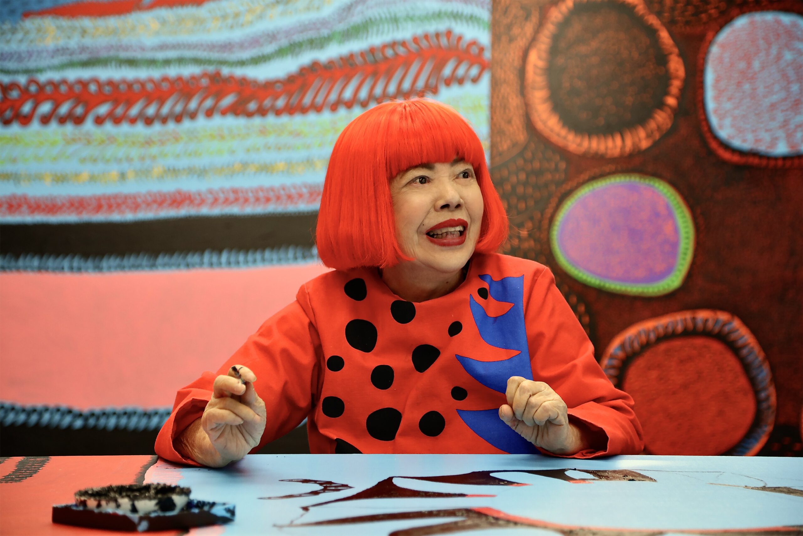 <p>Photo by Yayoi Kusama Museum</p>
